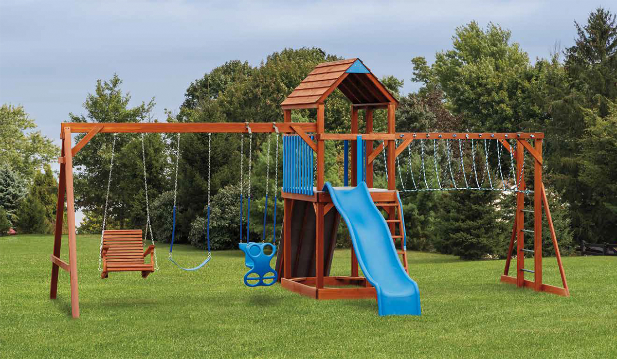 Wood Playsets NC & VA Stateline Builders